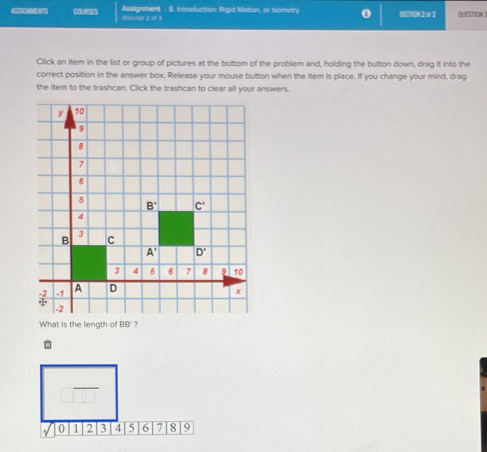 Assignment - 8. Introduction Rigid Motion, or