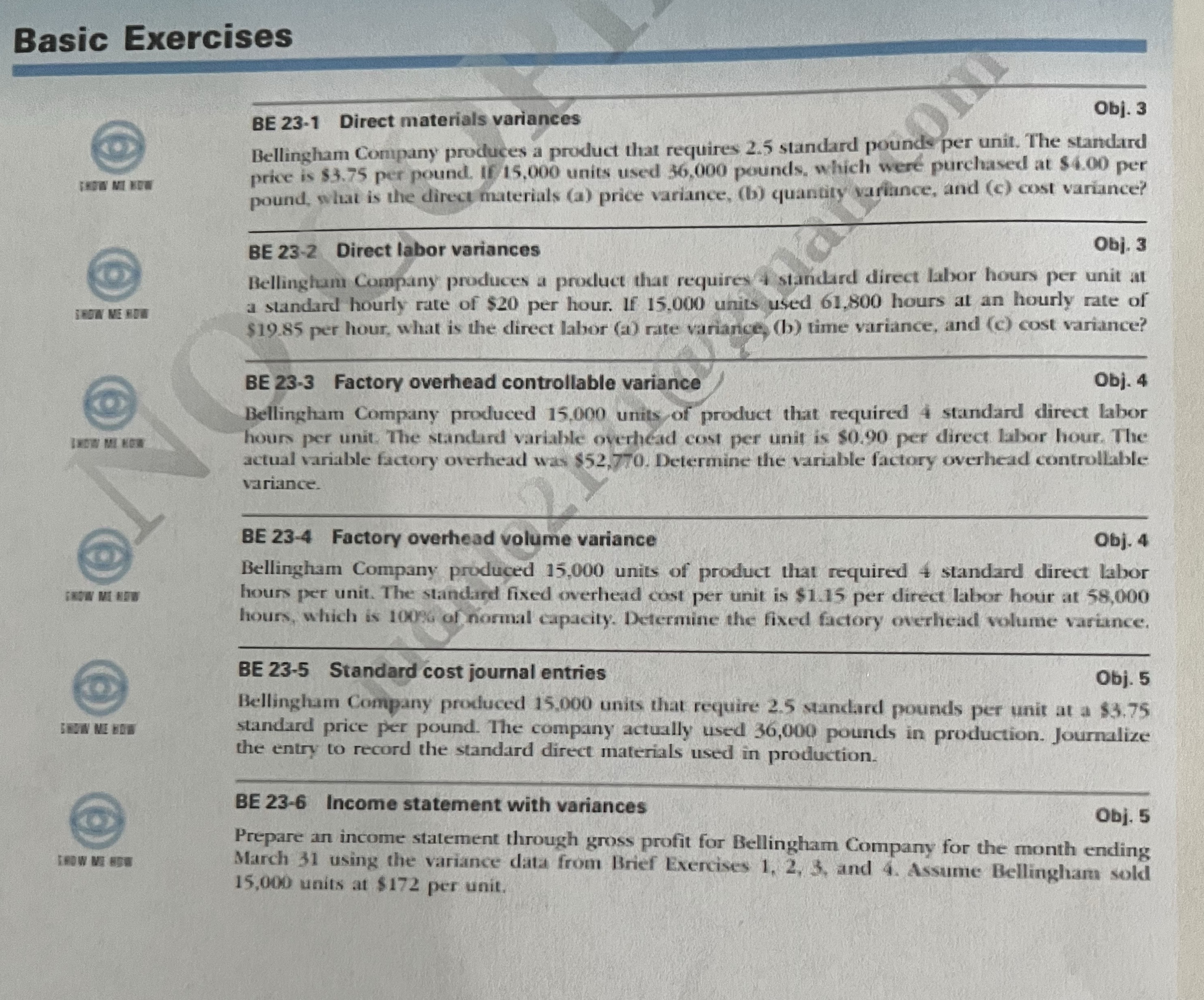 ACCO 3520 tarea 7.1 Basic Exercises BE 23-1