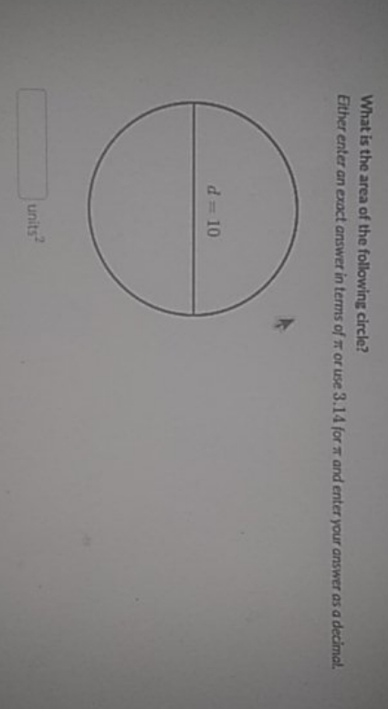 i need help What is the area of the following