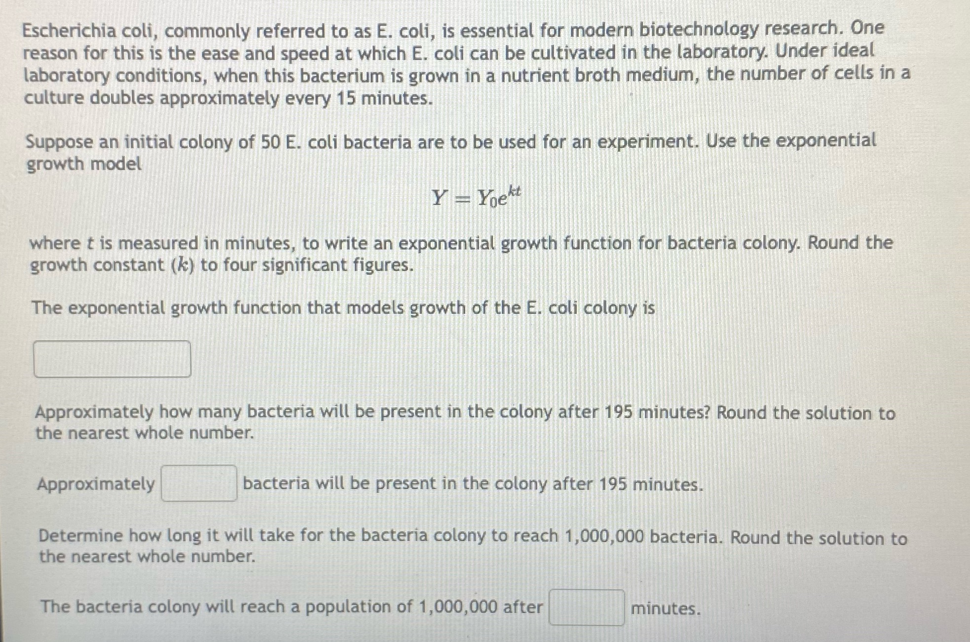 Escherichia coli, commonly referred to as E.