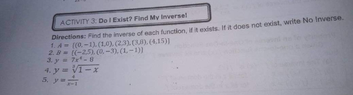 Thankyouuuu ACTIVITY 3: Do | Exist? Find My