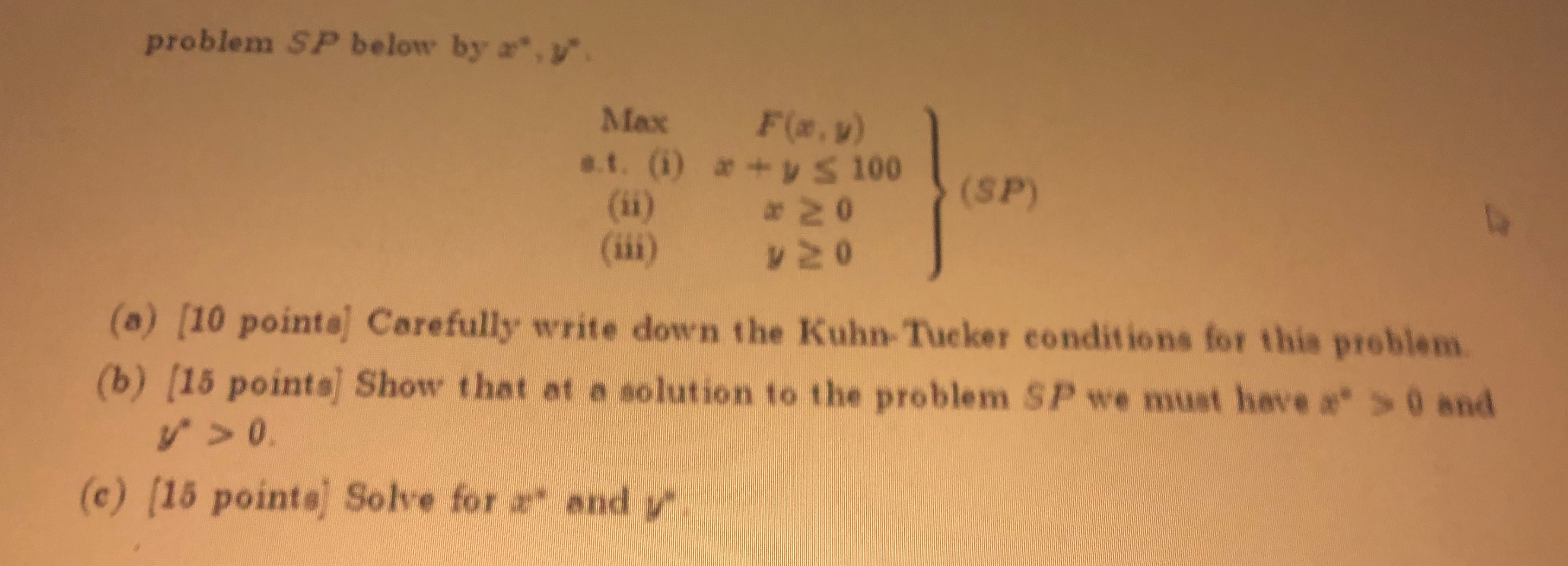 Let F(x,y) = x -10y^2 + y -10x^2 for x, y real