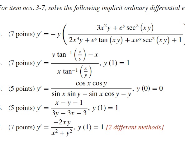 please answer this asap or item nos. 3-7, solve