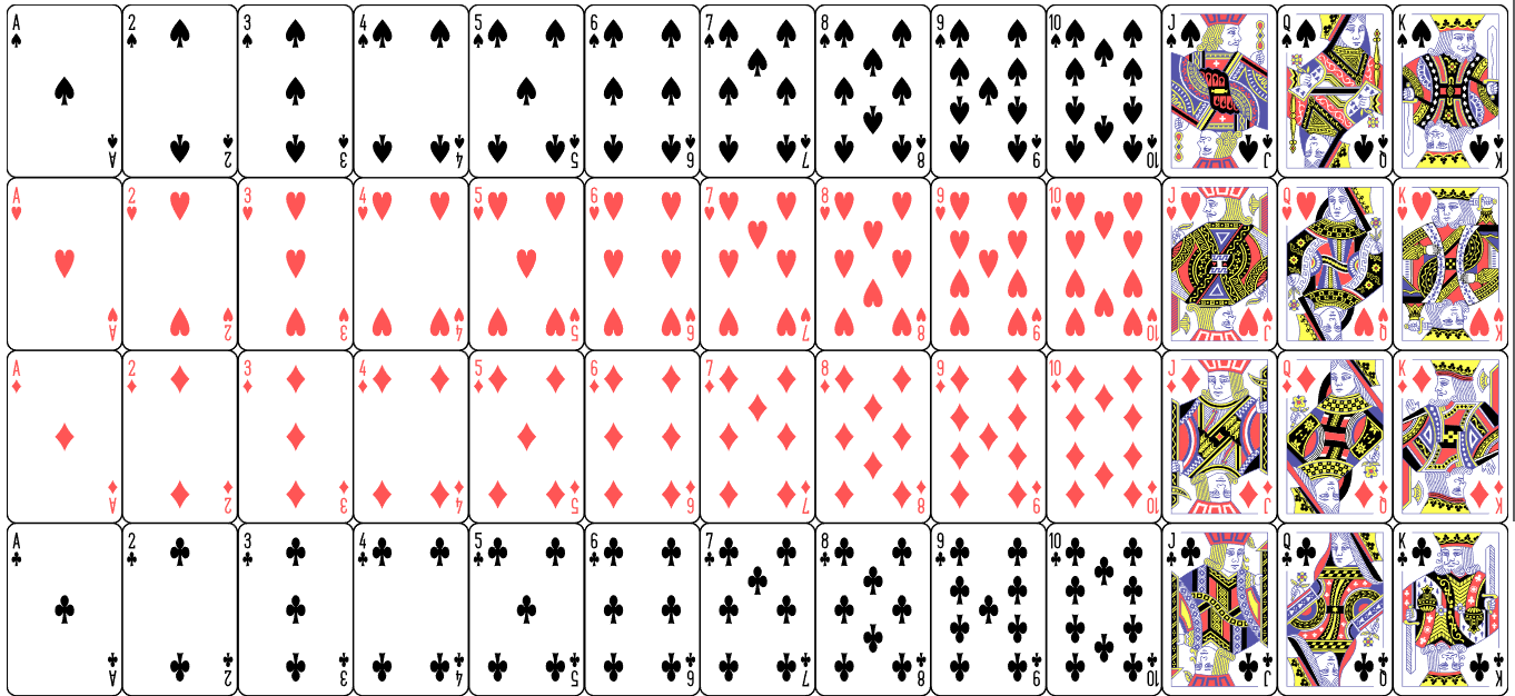 You draw one card from a well-shuffled standard