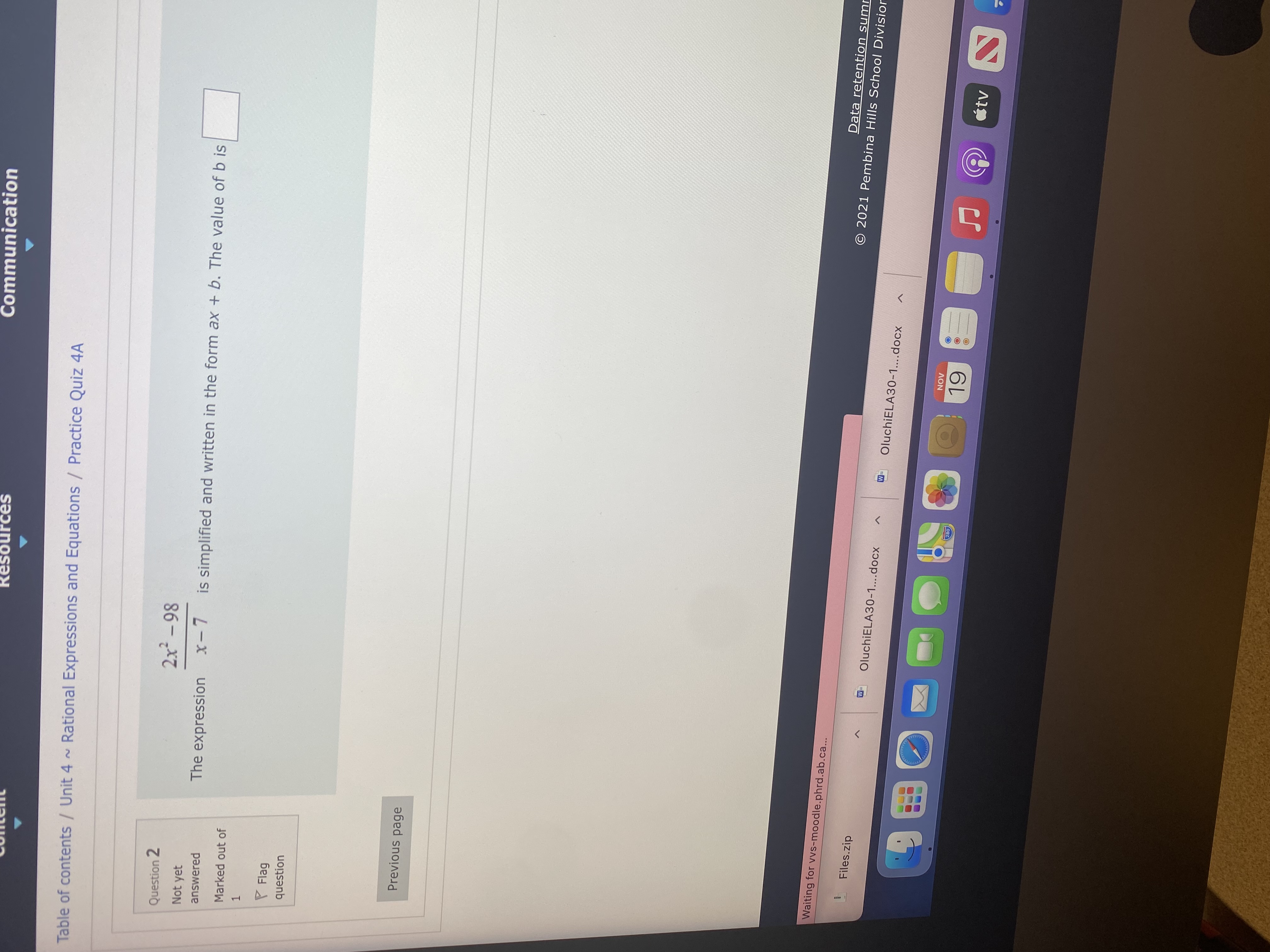 Communication ces Table of contents / Unit 4 ~