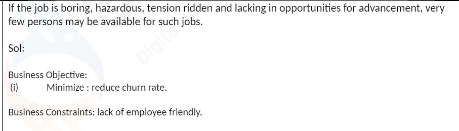 If the job is boring, hazardous, tension ridden