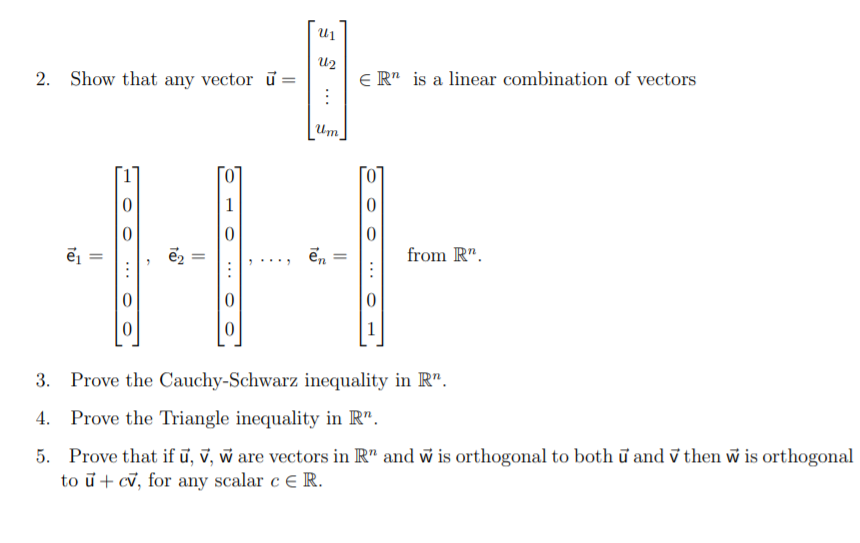 mmmmmkkkkl 1151 \"\"2 2. Show that any vector