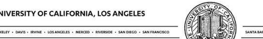 NIVERSITY OF CALIFORNIA, LOS ANGELES E CALIFORN E