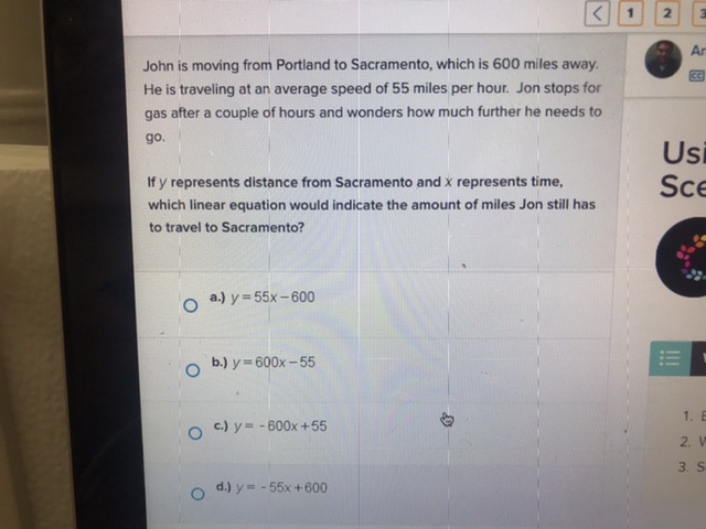 < John is moving from Portland to Sacramento,