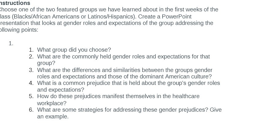 1structions :hoose one of the two featured groups