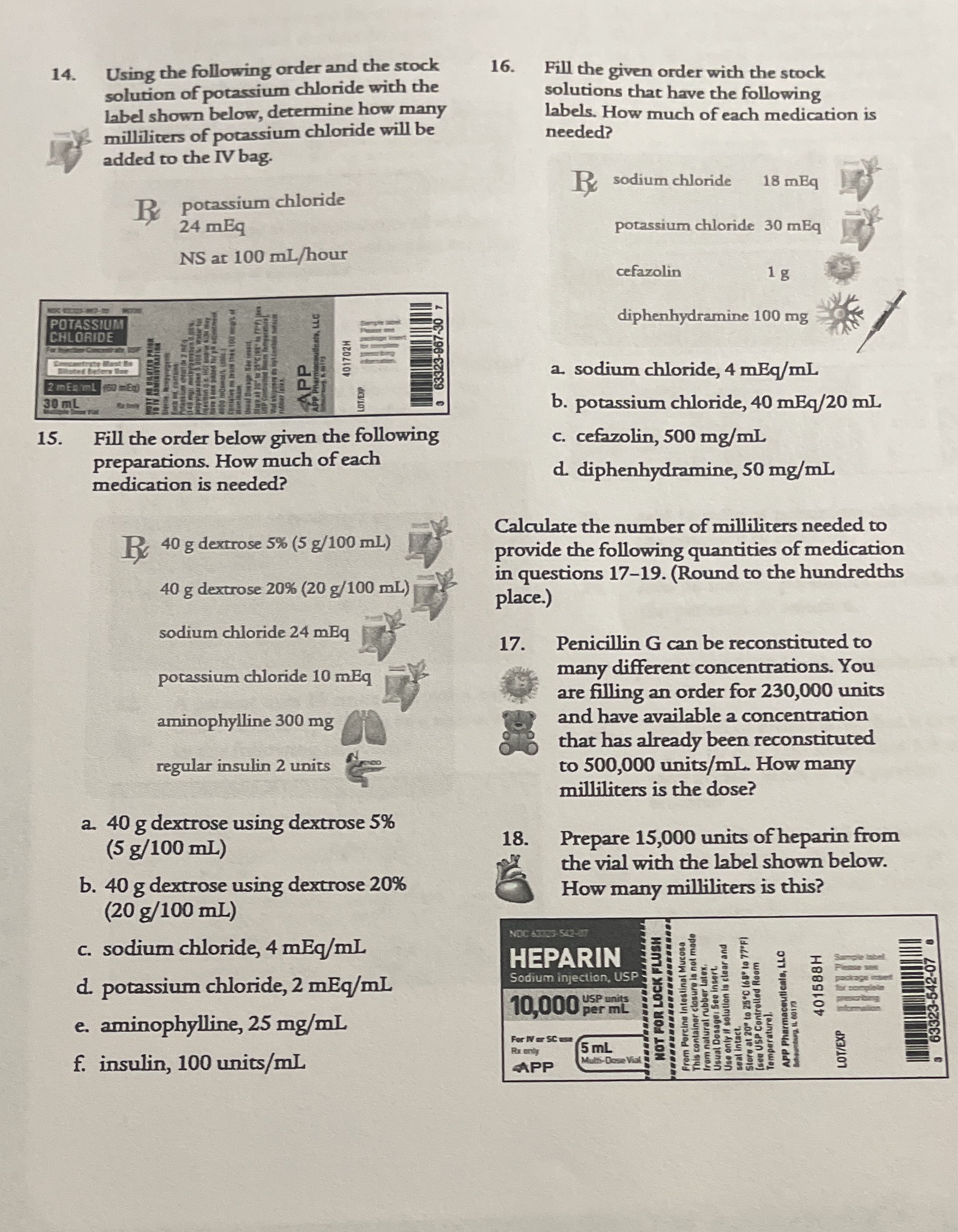 Does anyone know this? 14. Using the following