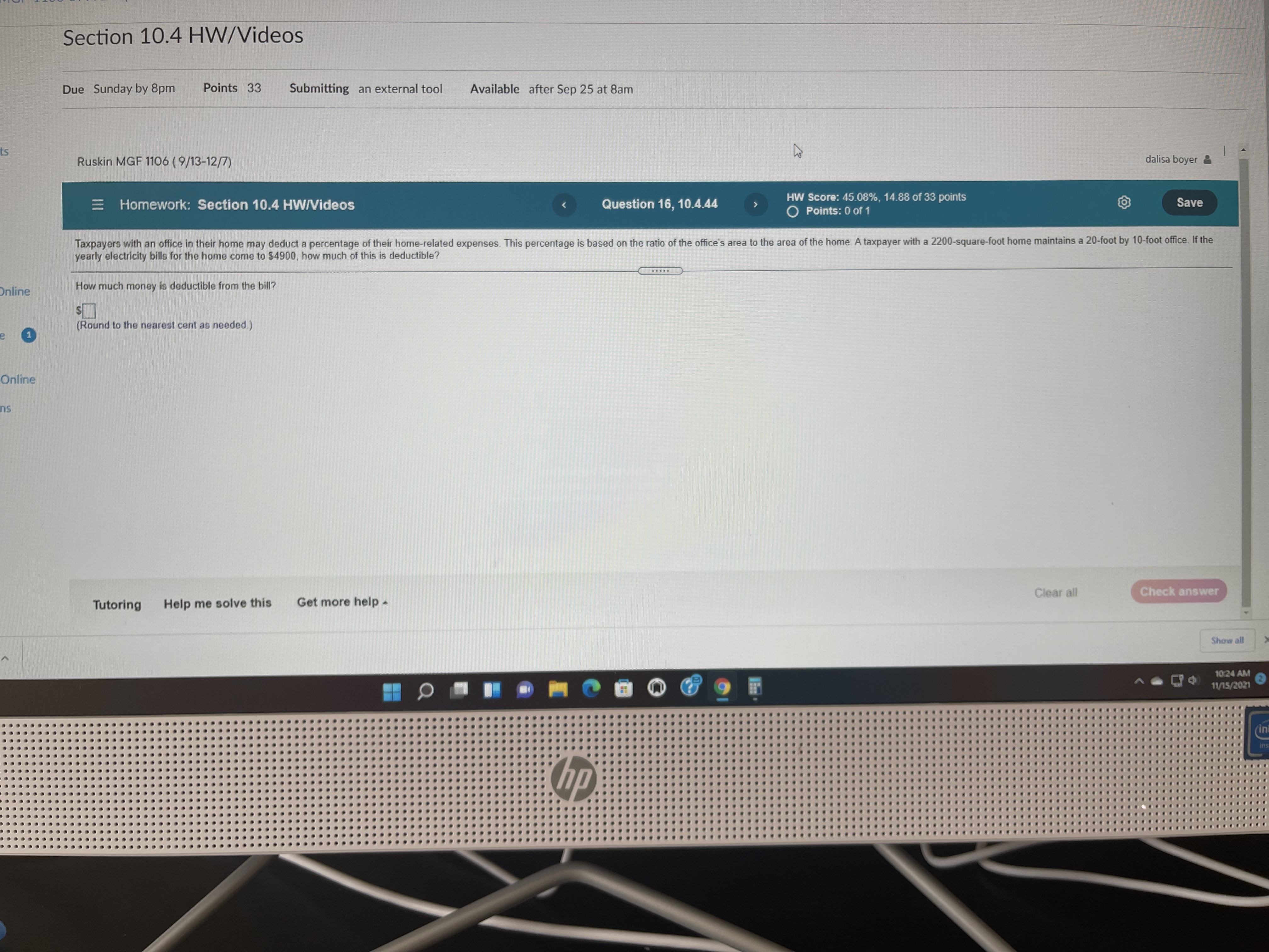 Due Sunday by 8pm Points 33 Submitting an