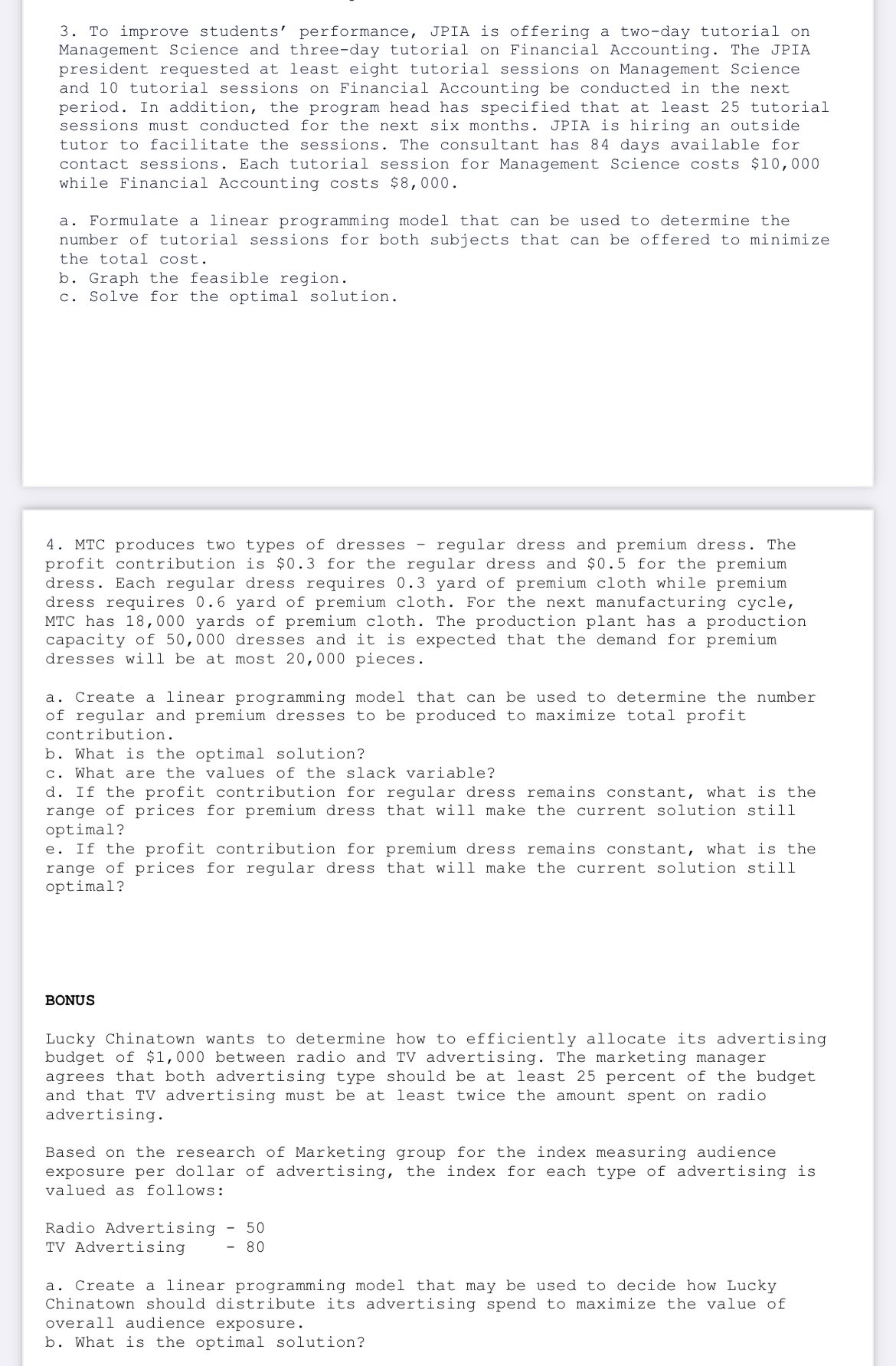 with detailed solution handwritten answer 3. To