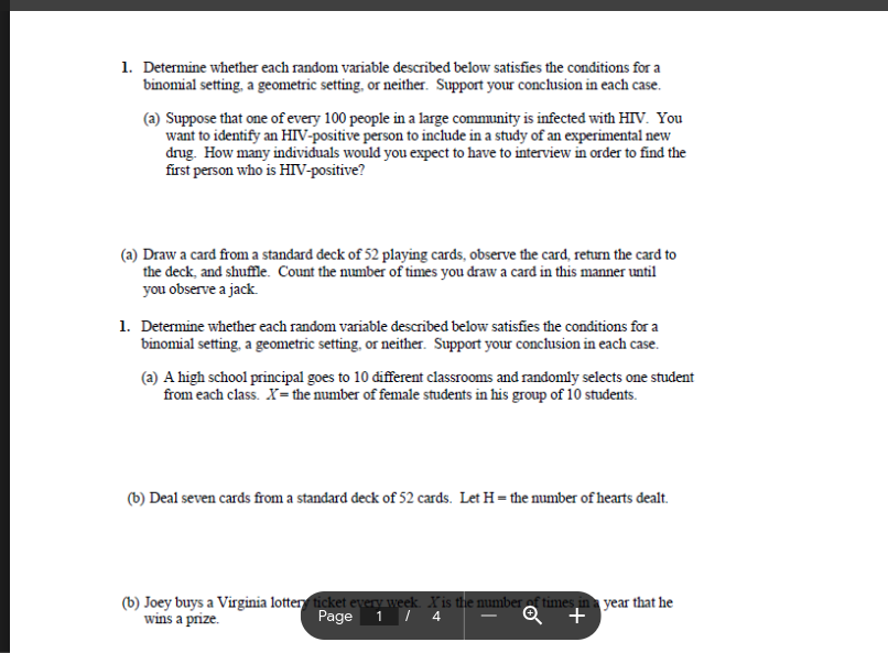 answer the provided ap stat questions please 1.
