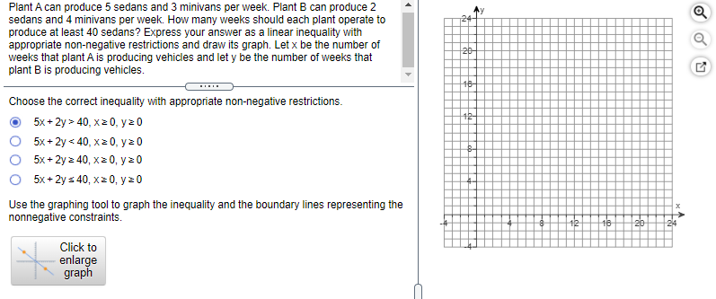 need help on this problem Plant A can produce 5