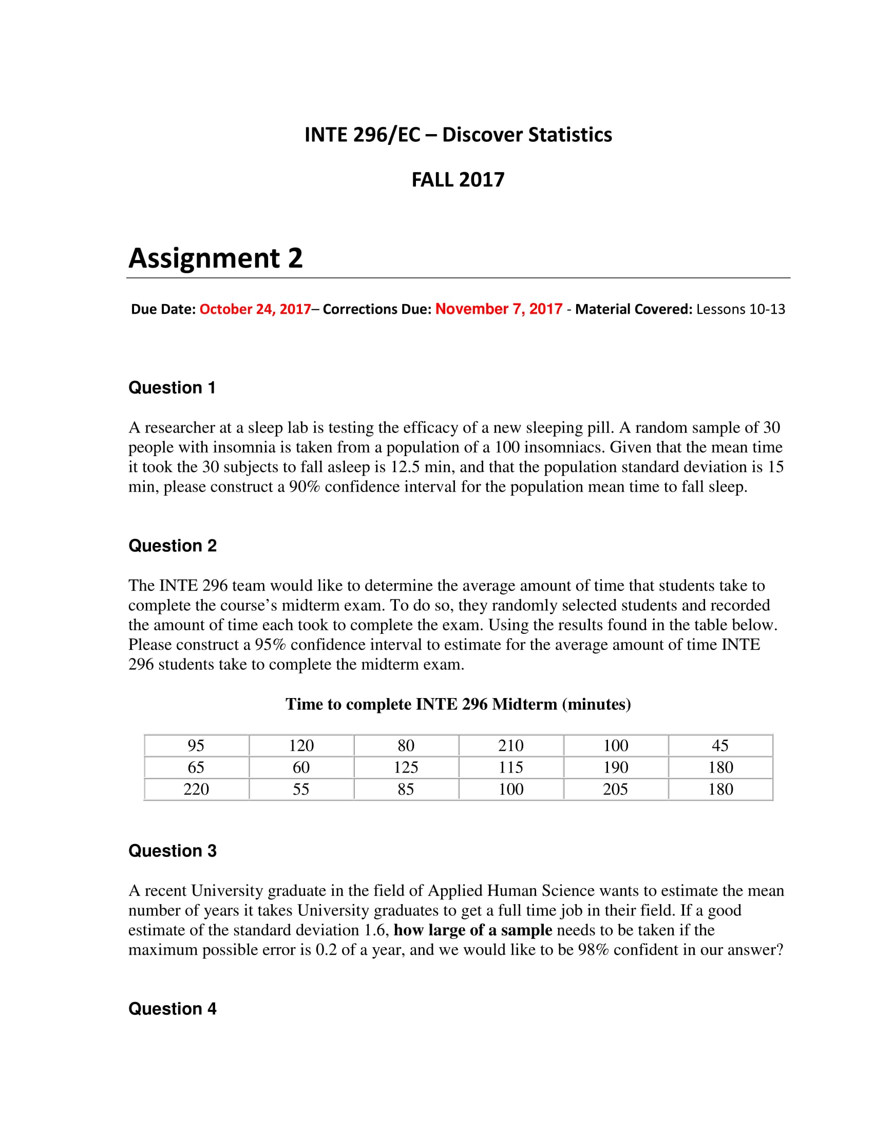 Hi there, my answer for Question 2 on the