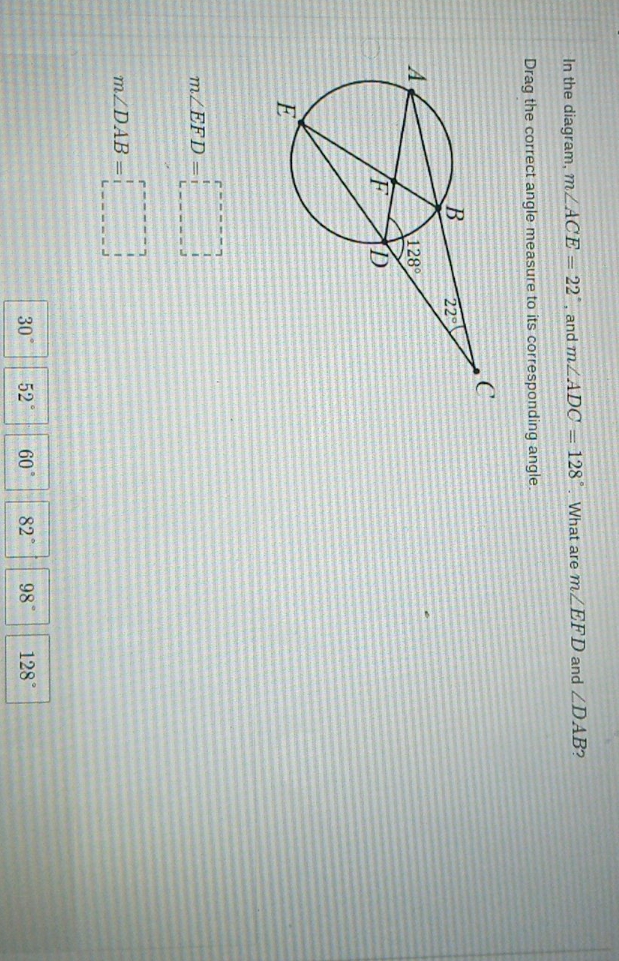 Use the numbers in the boxes to help fill in
