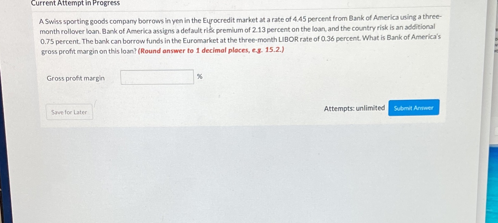 Current Attempt in Progress A Swiss sporting