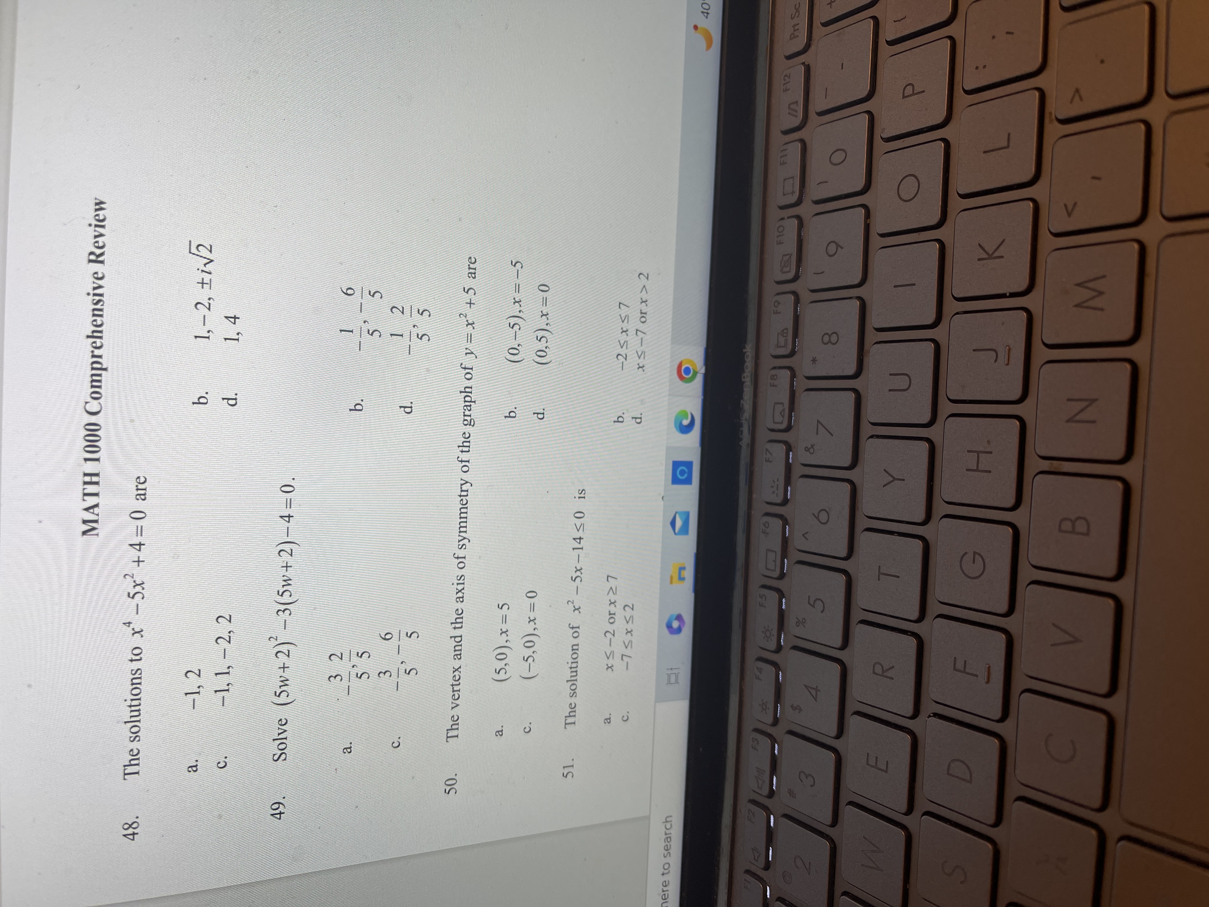 Please solve these and show me the steps even if