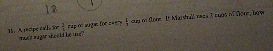 I suck dick at math 18 11. A recipe calls for 2
