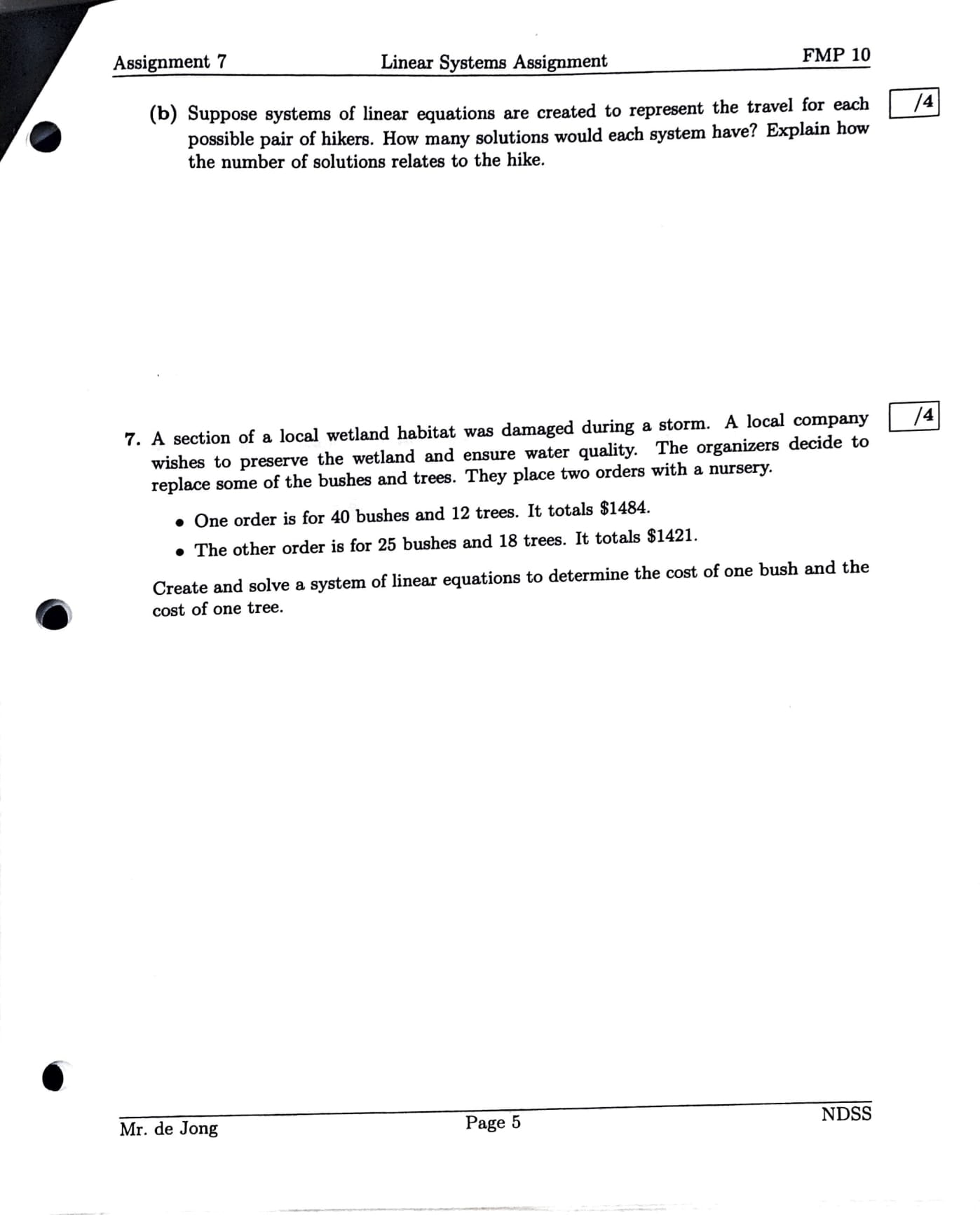 Assignment 7 1. Maya. makes bead necklaces for a