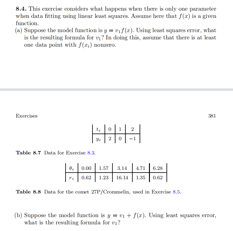 3.4. This exercise considers what happens when
