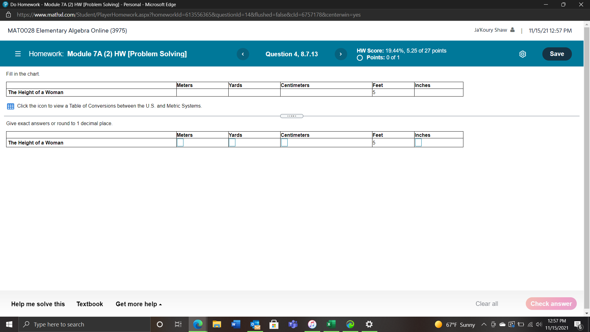 Do Homework - Module 7A (2) HW [Problem Solving]