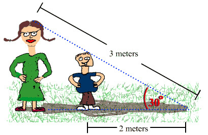 Lucy and her little brother Larry are outside