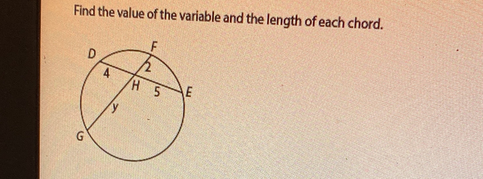 We are studying for a test on circumference area