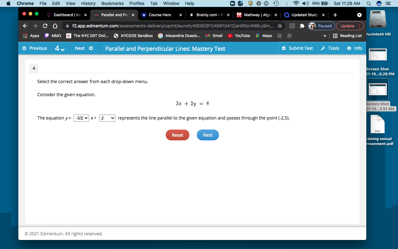 Chrome File Edit View History Bookmarks Profiles