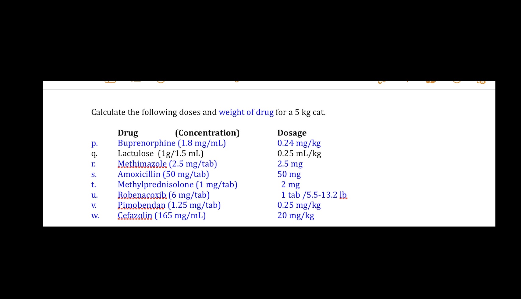 Tutoring help is needed with veterinary nursing