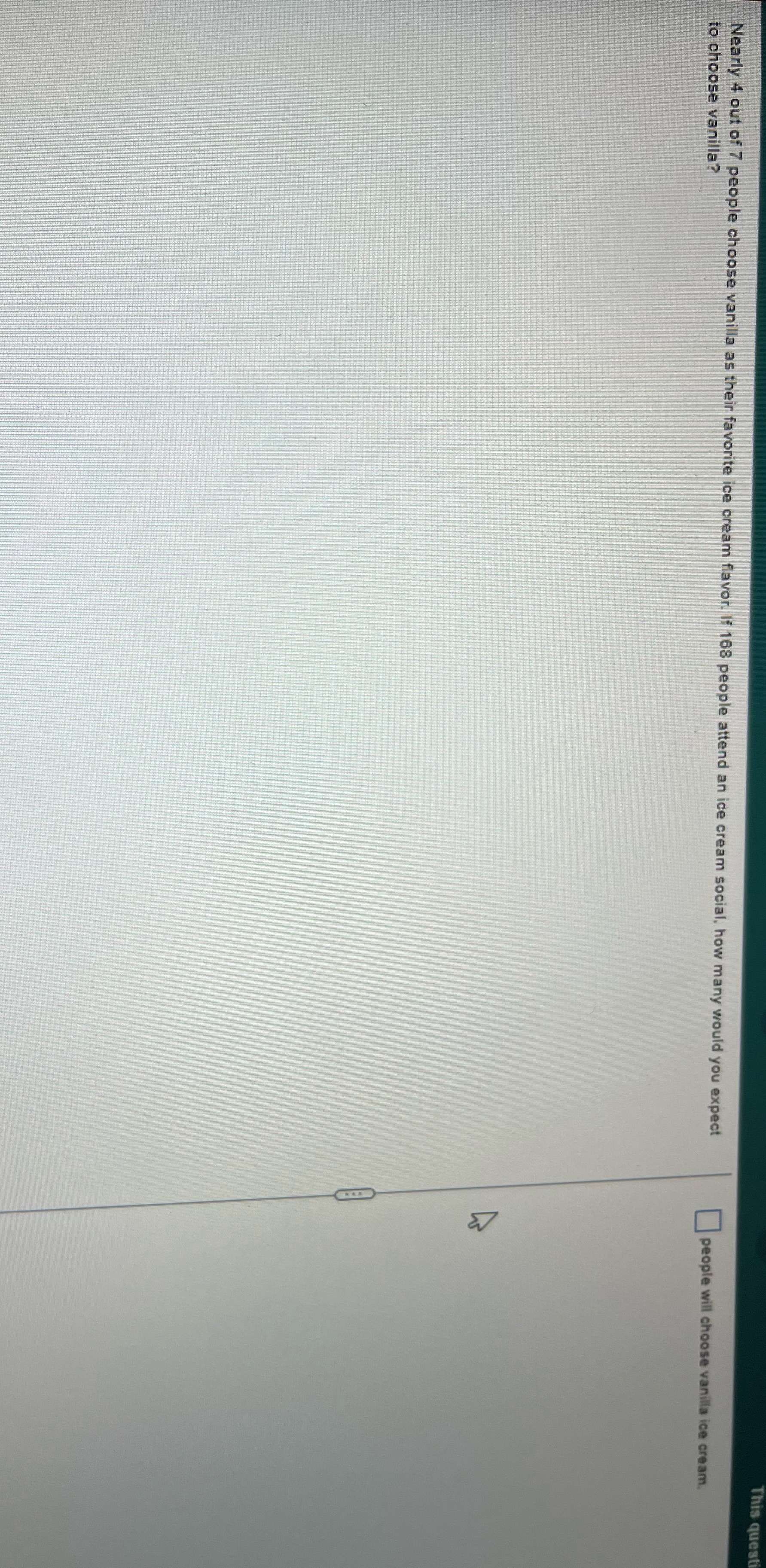 Please answer this for me in 3 minutes. It's an