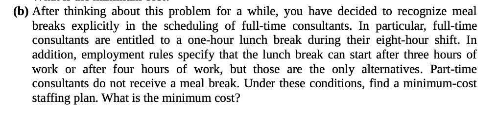 (b) After thinking about this problem for a