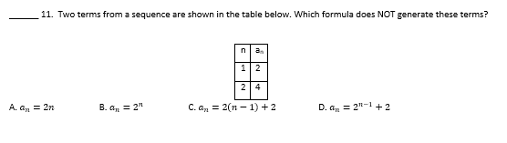 Use the graph to the right to answer questions 6