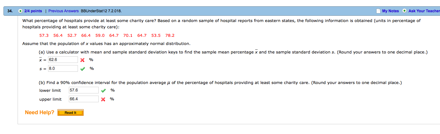 1) When ? is unknown and the sample is of size n