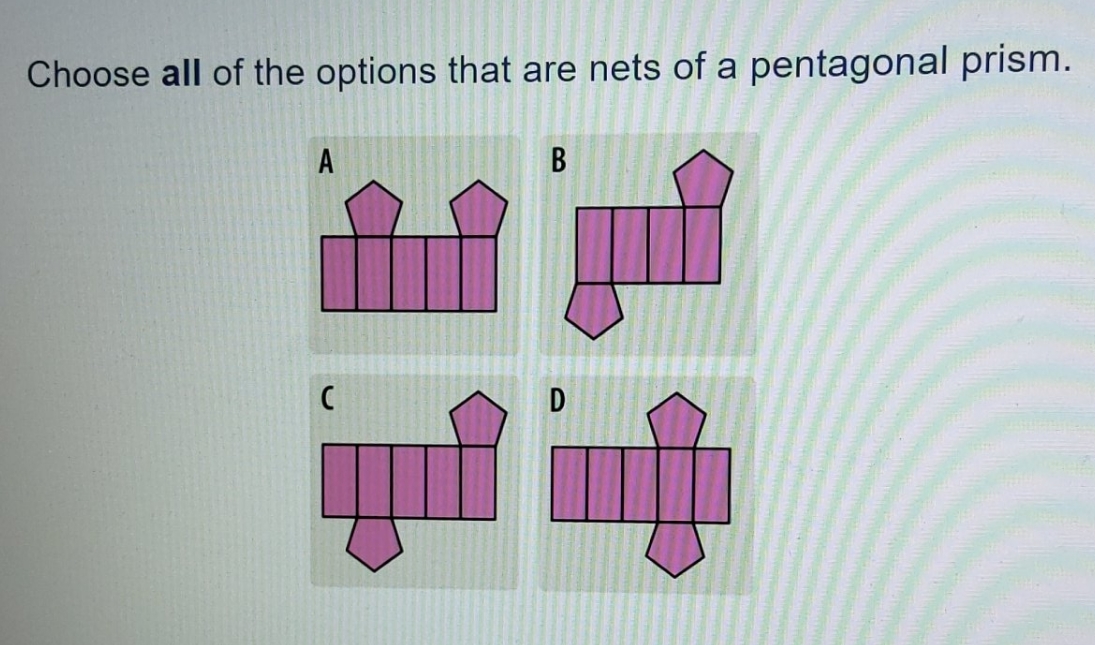 It is a multiple choice question. Choose all of