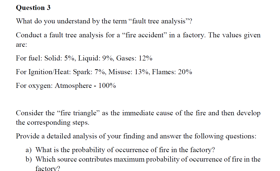 Question 3 What do you understand by the term