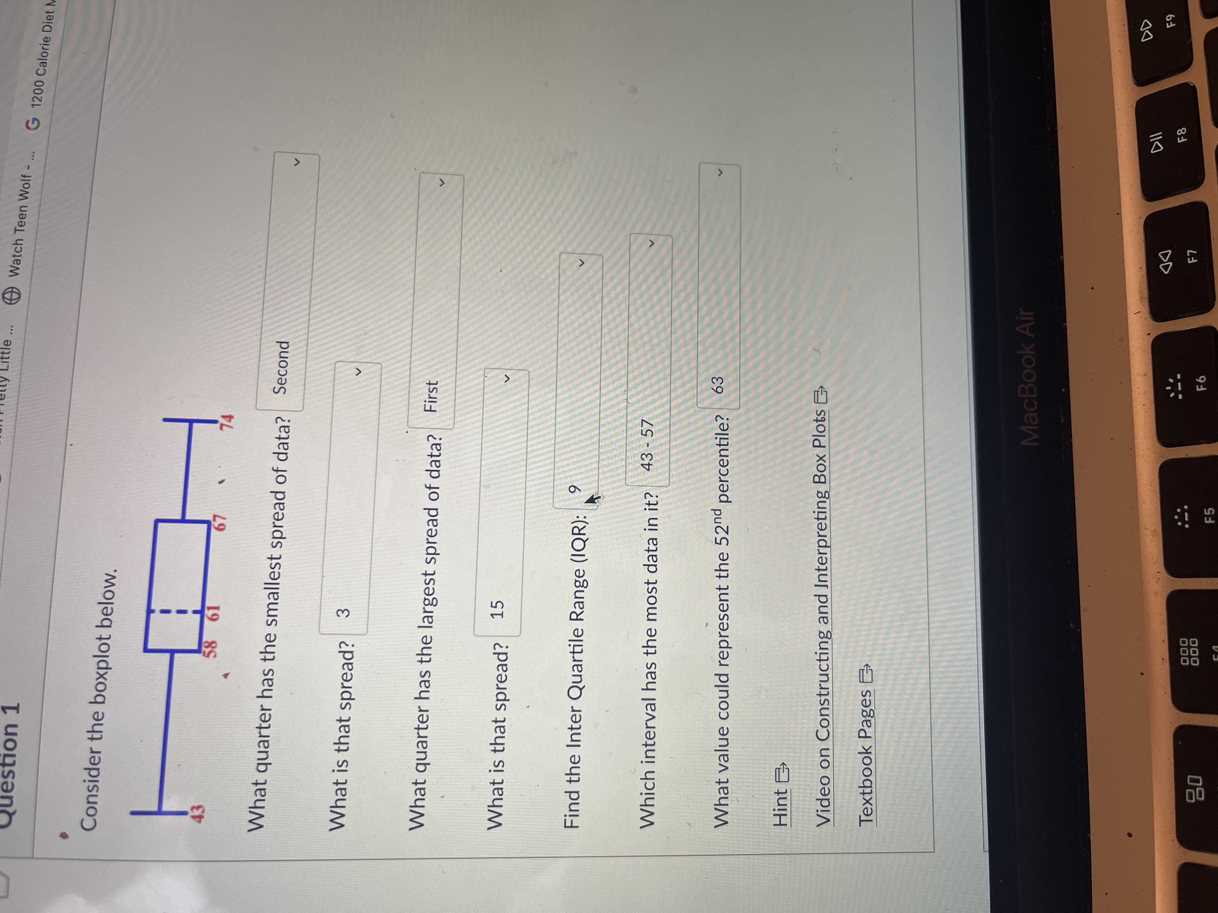 Question 1 Little ... Watch Teen Wolf - ... G