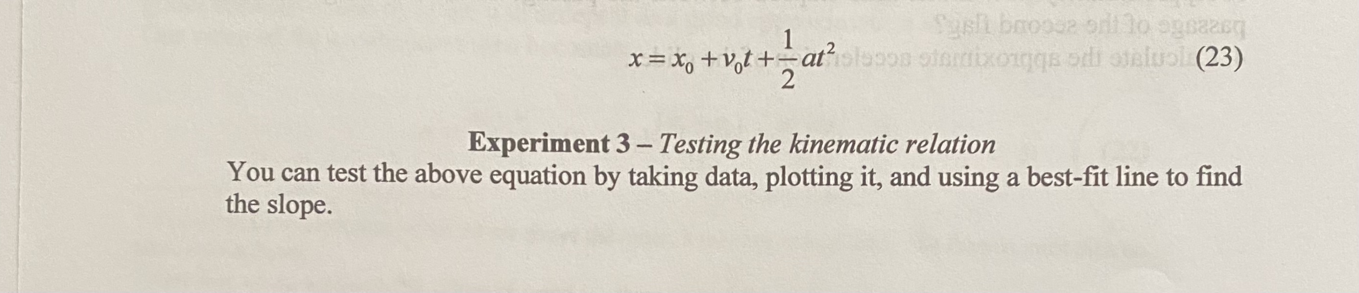 Need help on finishing up on plotting my slope