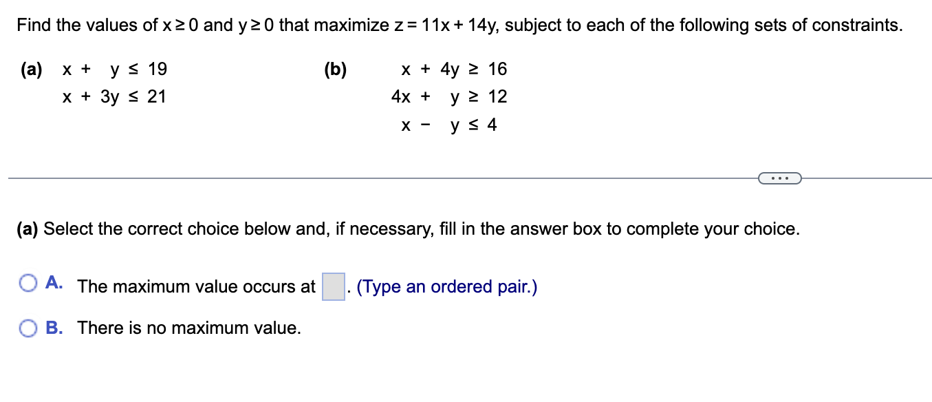 Find maximum and minimum: Find the values of x 2