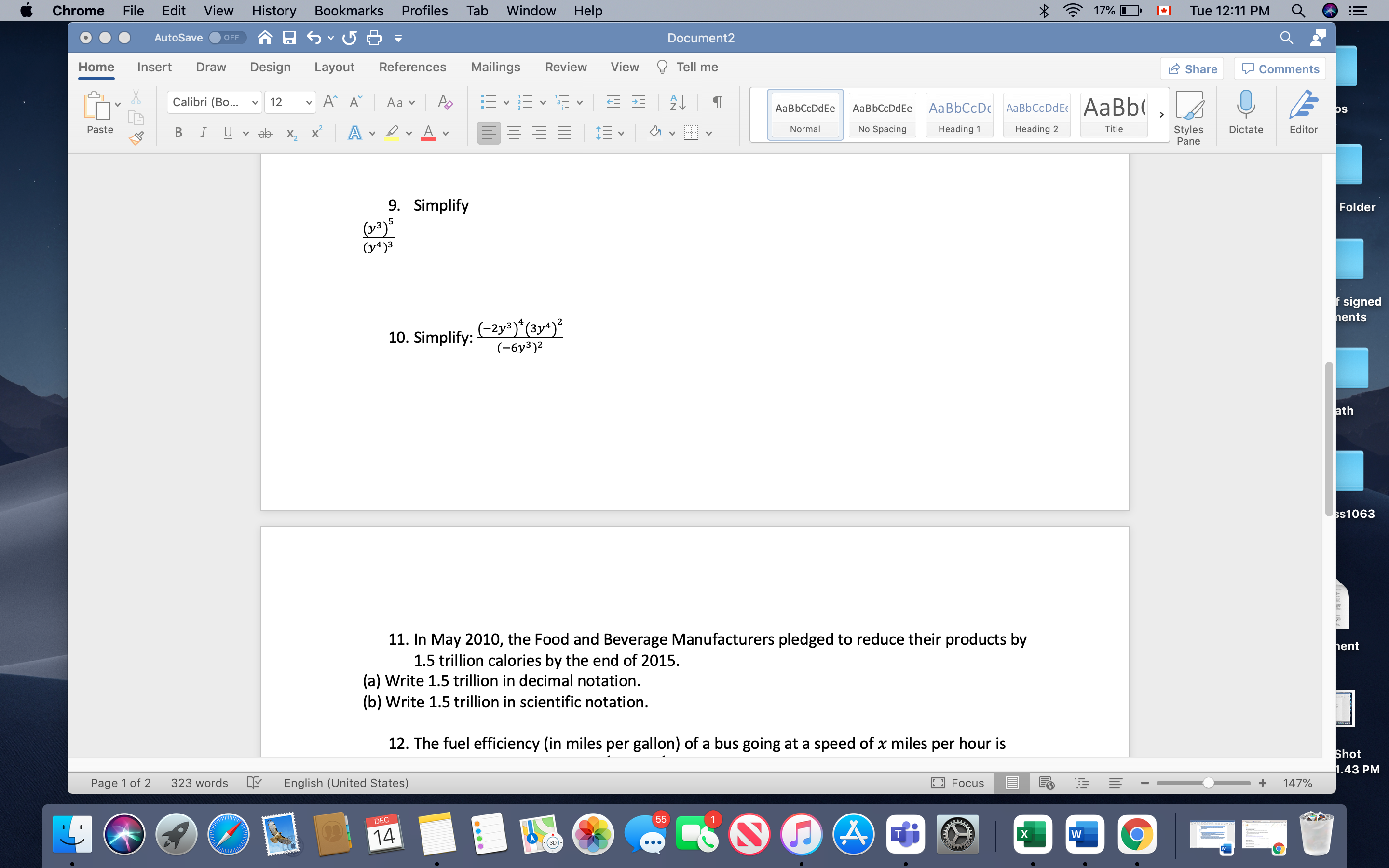 o O . Autosave f} : Documentz Home Insert Draw