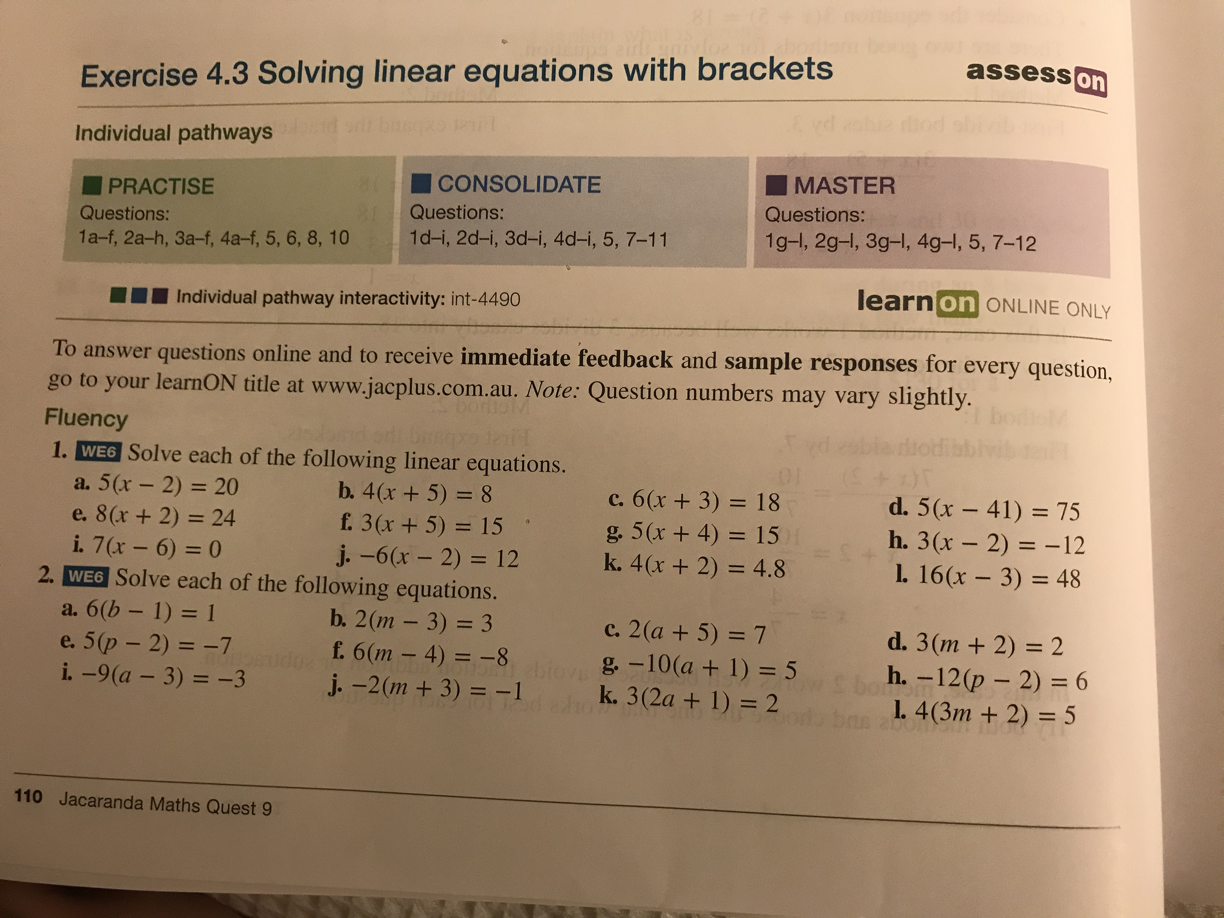 Hey, could you please show the answers and how