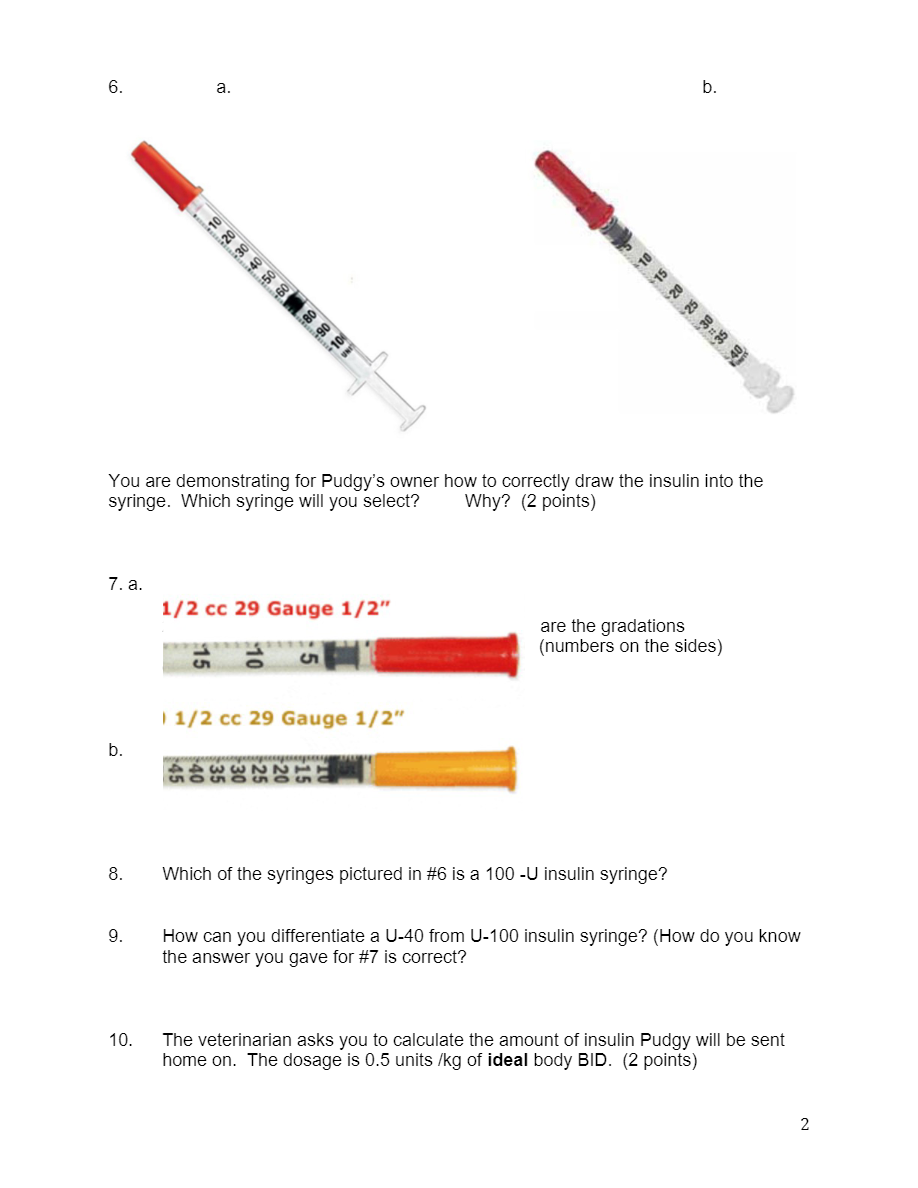 Please answer the following questions and show