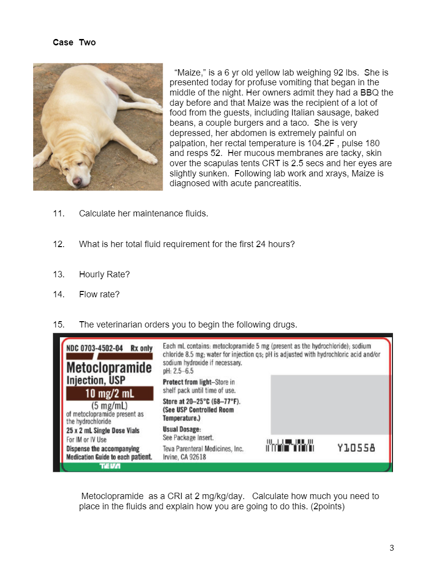 Please answer the following questions and show