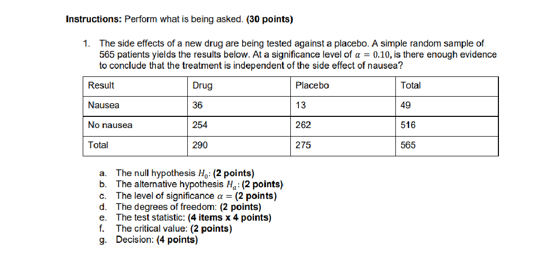 Please help answer this. Instructions: Perform