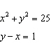 1. Solve the system. Be sure to show all work.