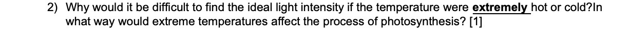 2) Why would it be difficult to find the ideal