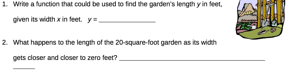 . Write a function that could be used to find the
