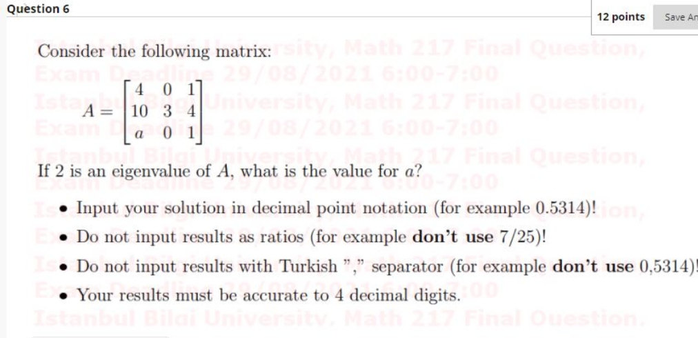 kindly solve this asap and correctly Question 6