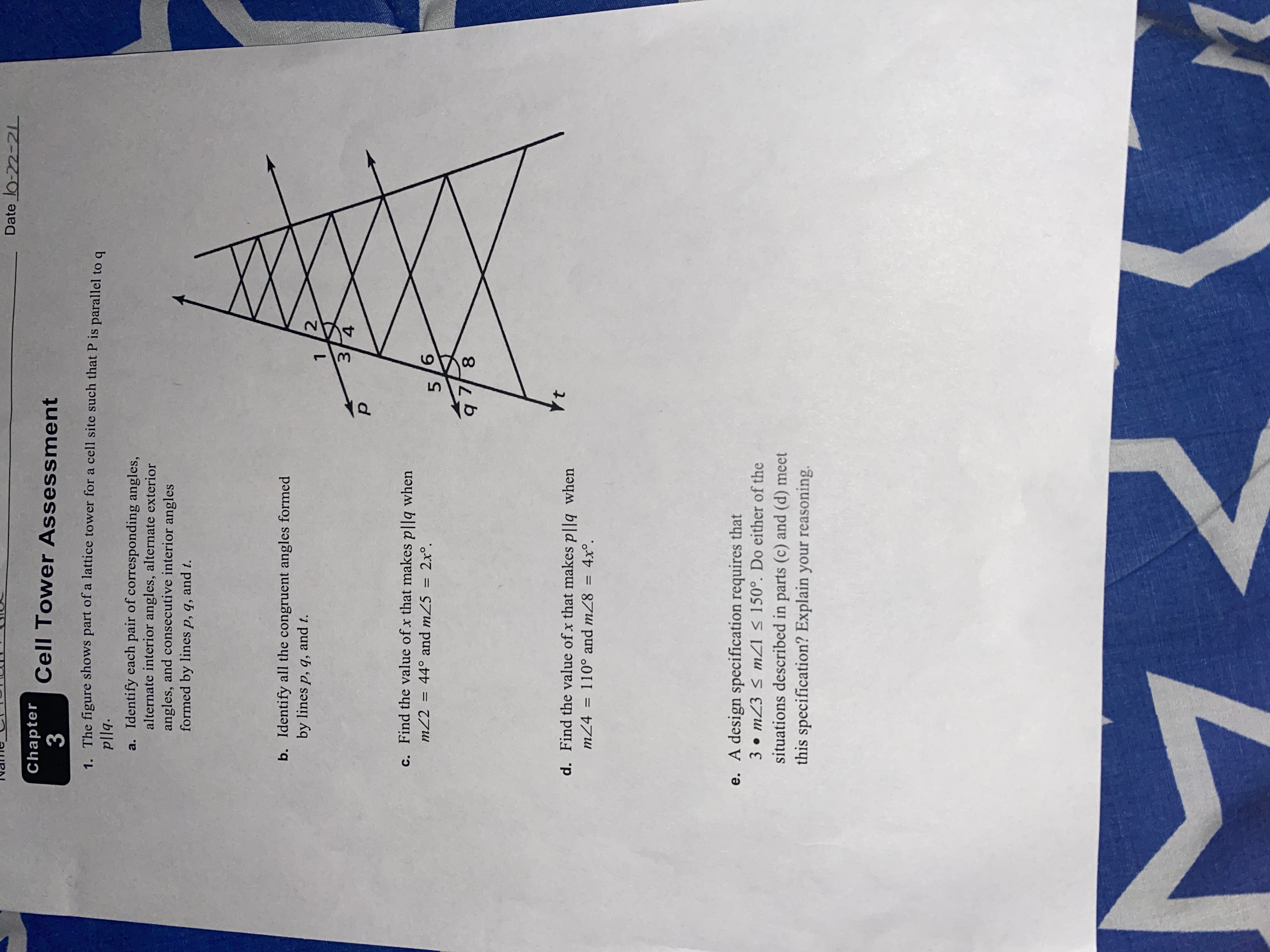 Date 10-22-21 Chapter 3 Cell Tower Assessment 1.